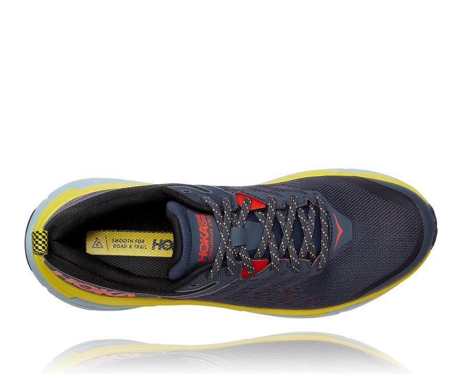 Trail Shoes Mens - Hoka One One Challenger ATR 6 - Blue - YKXIORW-18